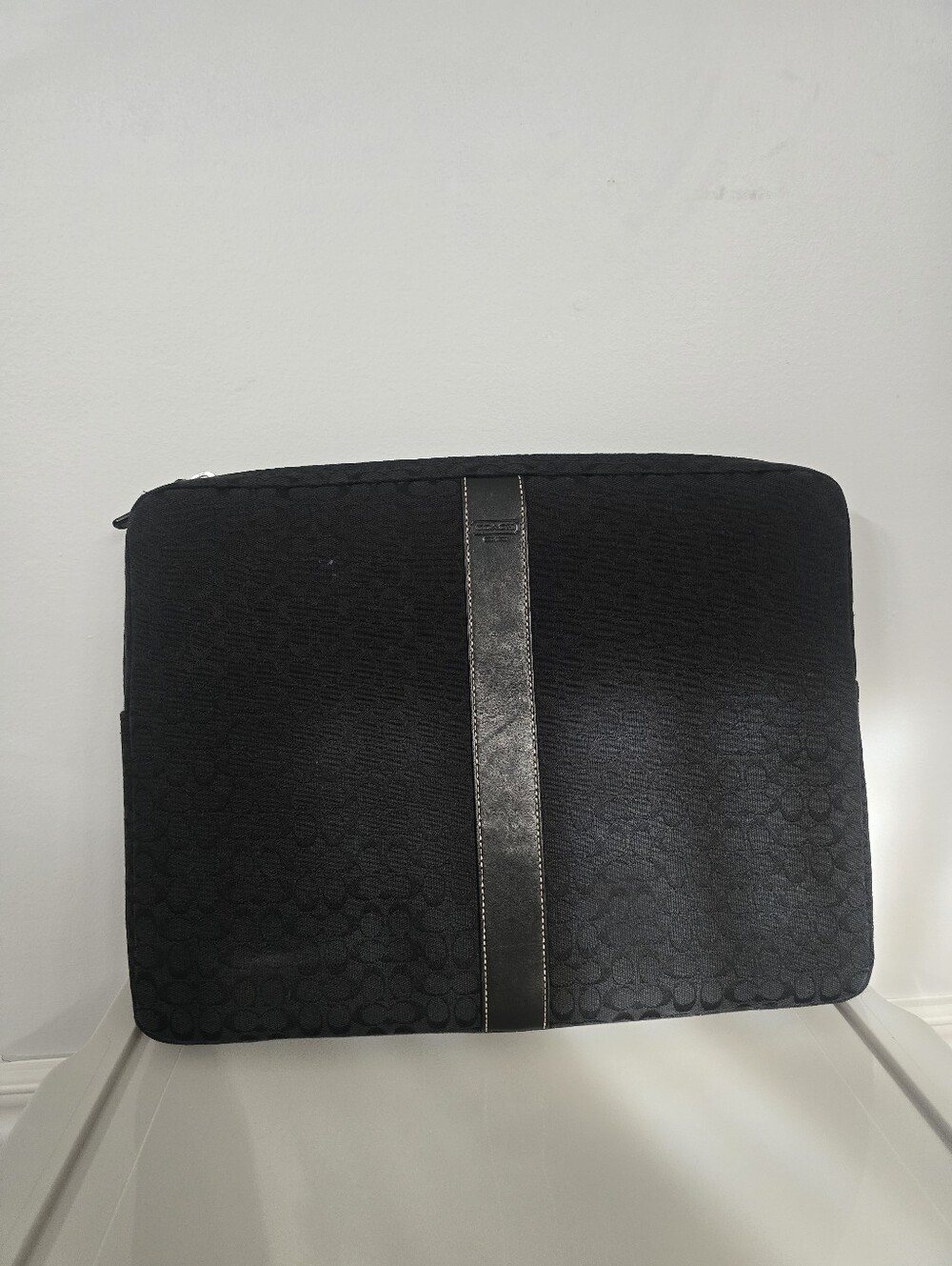 Coach Black Laptop Sleeve